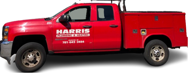 Harris Truck, Red with White Lettering